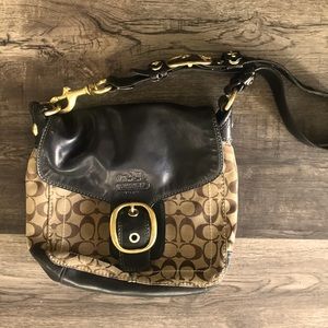 Vintage Coach leather bag crossbody